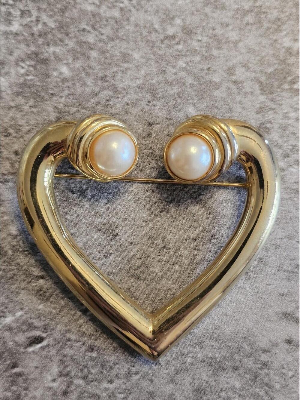 Large Heart Brooch